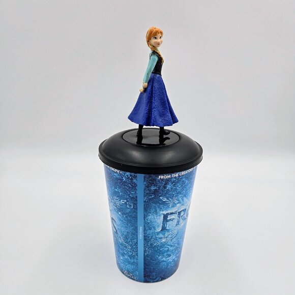 Disney Frozen Movie Collectors Cup With Anna figurine 2013 Read - Picture 7 of 10